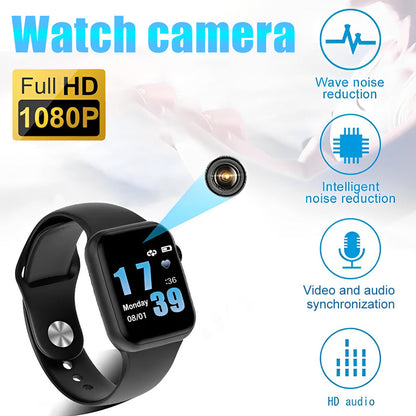 Spy Smartwatch: Discreet Camera Watch - Advanced Wristwatch with Hidden Spy Camera, Sleek for Covert Operations
