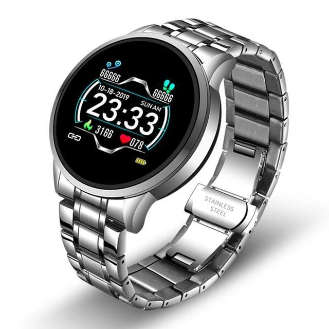 Stainless Steel Black Smart Watch for Men Android Watch | LK 126®